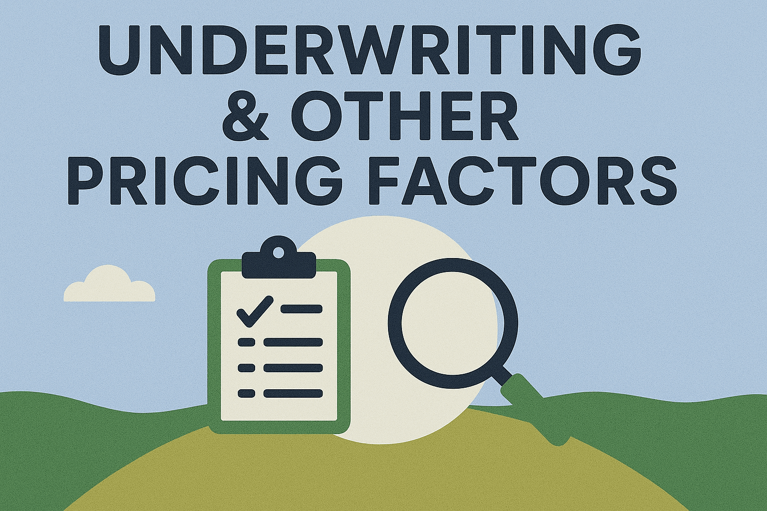 Underwriting & Other Pricing Factors